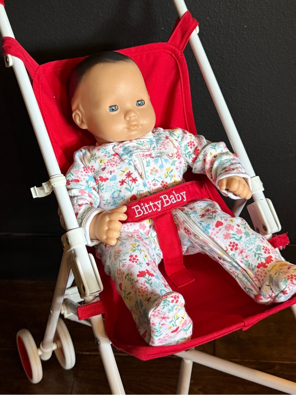 Bitty Baby Doll 2012 and Vintage Stroller